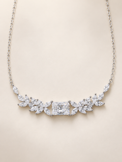 Elara 2 Carat Moissanite Sterling Silver Necklace