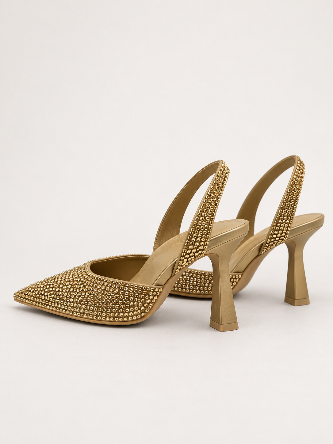 Celeste Rhinestone Slingback Pumps